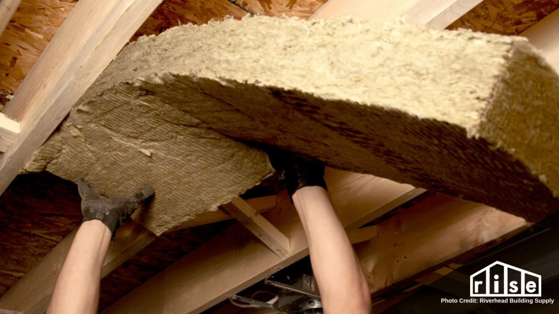 Rock wool insultation