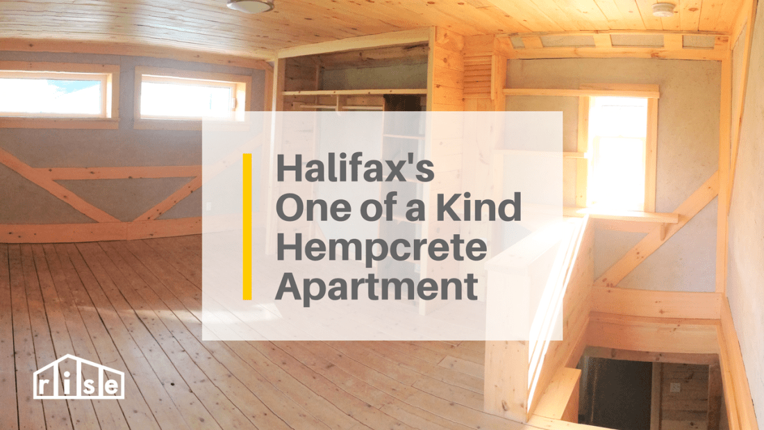 hempcrete wall apartment halifax
