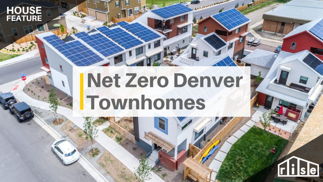 net zero denver townhomes