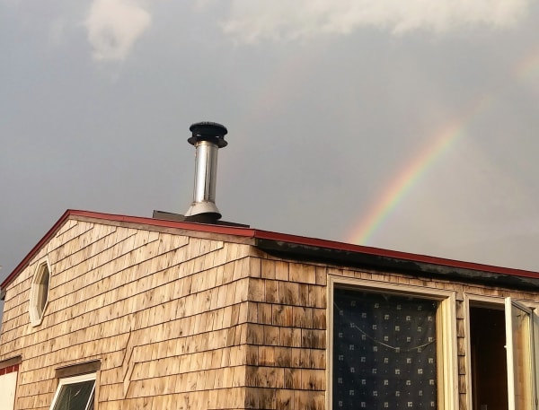 tiny home wood shingles