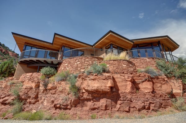 Sedona Net-Zero House Front View