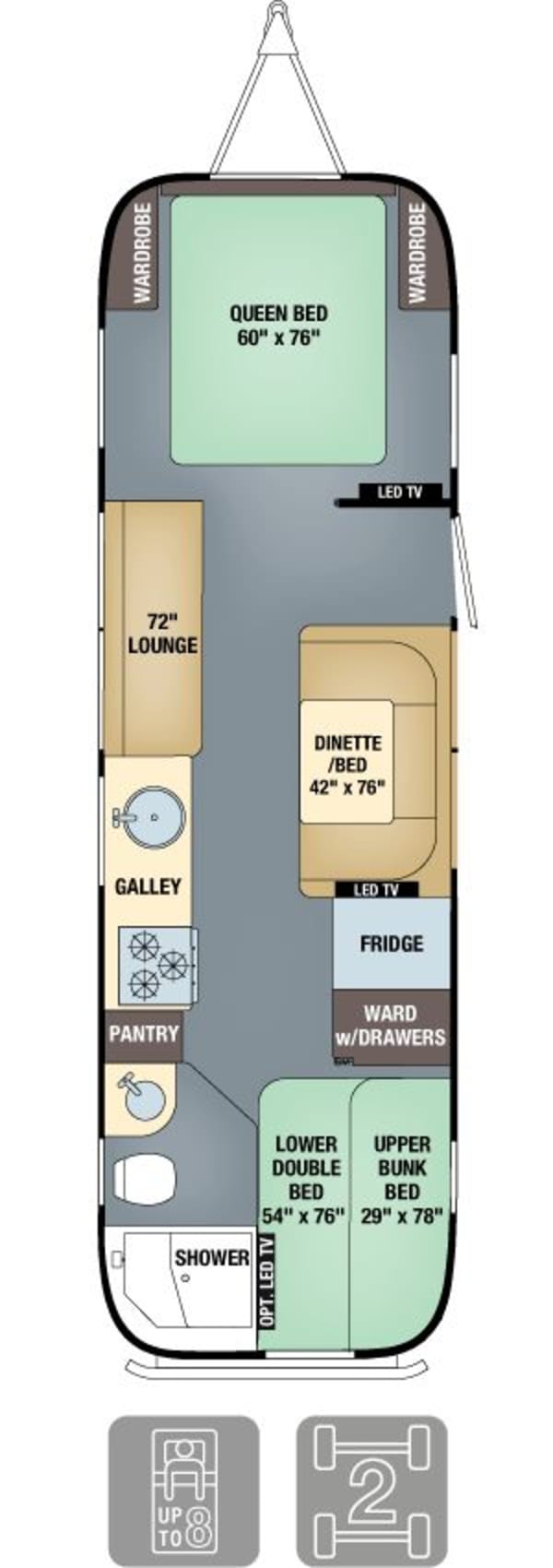 Aistream skoolie floor plan