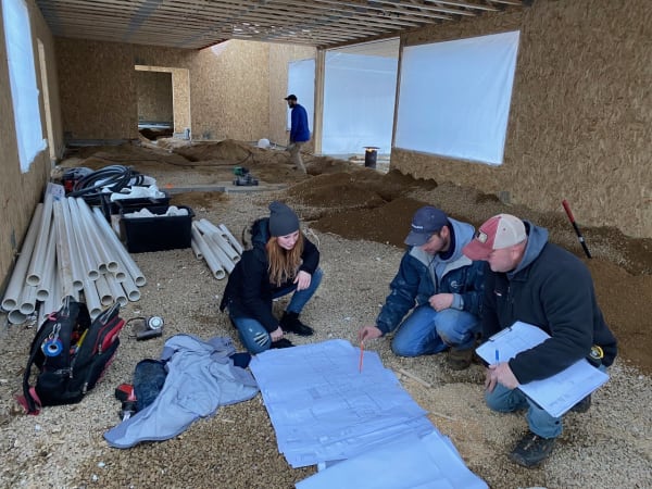 Amy Working With Contractors Modern Barnhouse