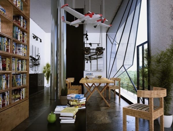 The Aviatos Villa dining room