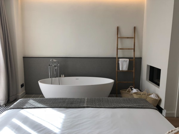 Bathtub in the Bedroom