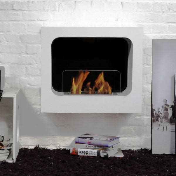 BioBlaze Wall Mounted Bioethanol Fireplace Modern Ethanol Fireplaces