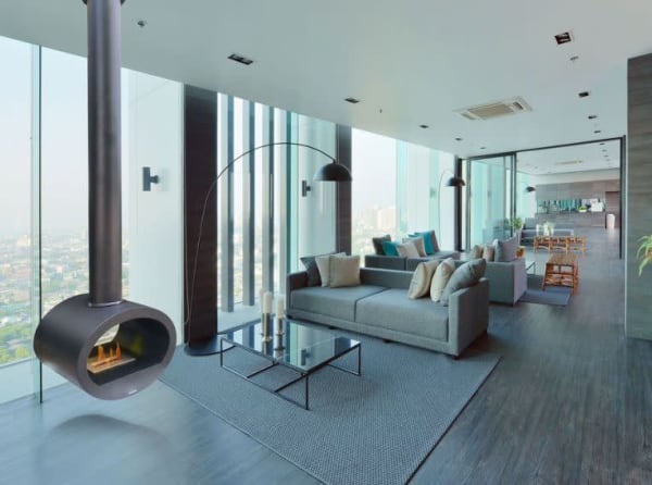 BioCheminée Hanging Bioethanol Fireplace