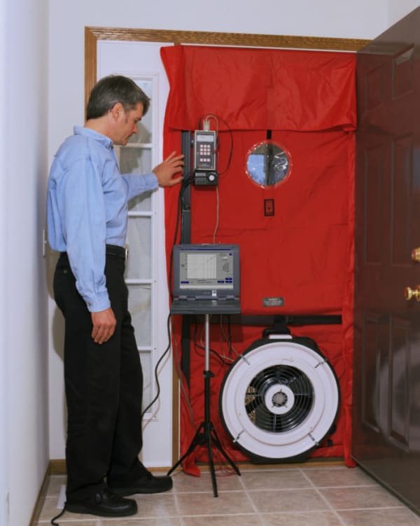 Blower door