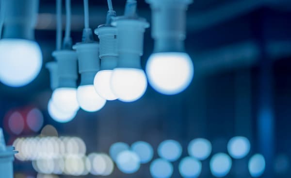 Blue LED Light