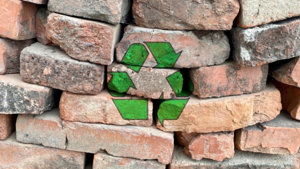 Bricks for reuse
