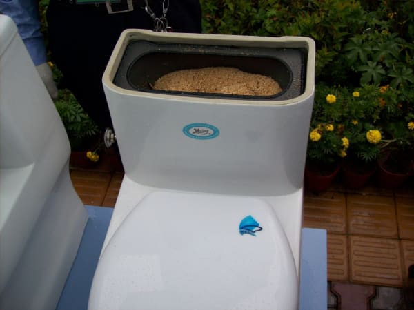 Converted Toilet