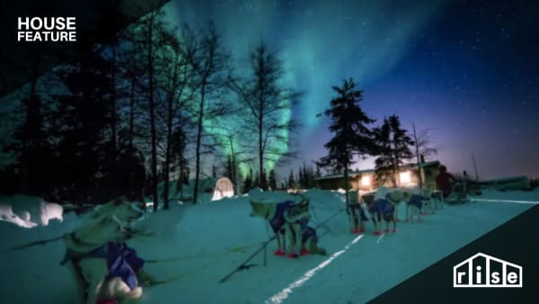dog sled off-grid