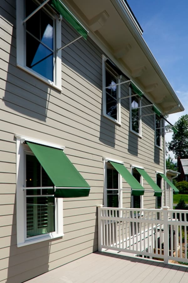 passive house window awning