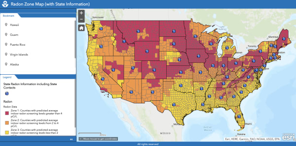 Radon Map