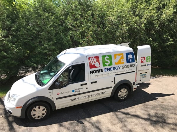 home energy squad truck