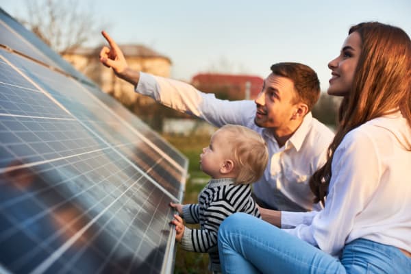 Family with Solar