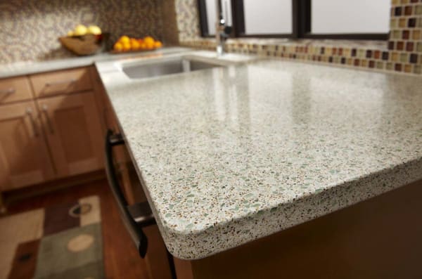 glass countertop