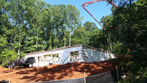 Fox Blocks Used for ICF Homes Project in Virginia Maria Saxton