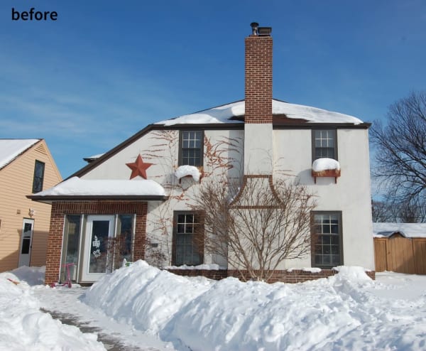 front house before