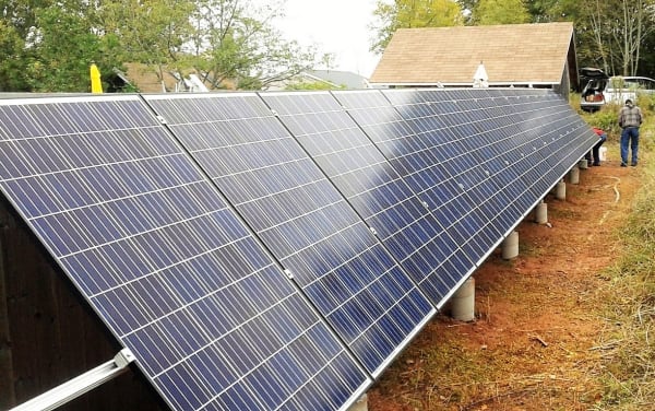 Solar PV Ground Rack