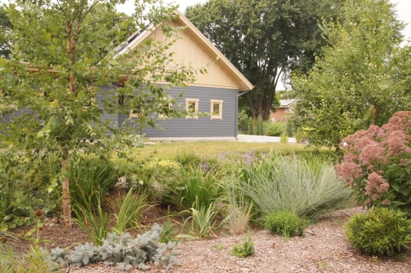 hanson home rain garden