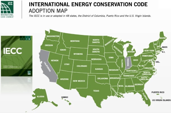 IECC State Adoption Map