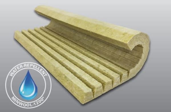 Johns Manville Mineral Wool Pipe Insulation