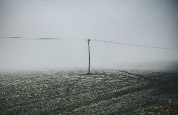 Misty Powerlines