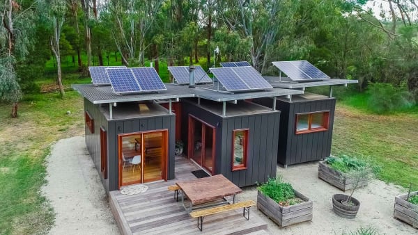 shipping container cottage