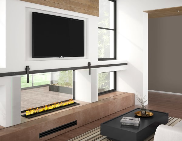 Cassette Style Water Vapor Fireplace
