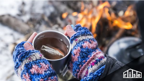 outdoor winter living spaces