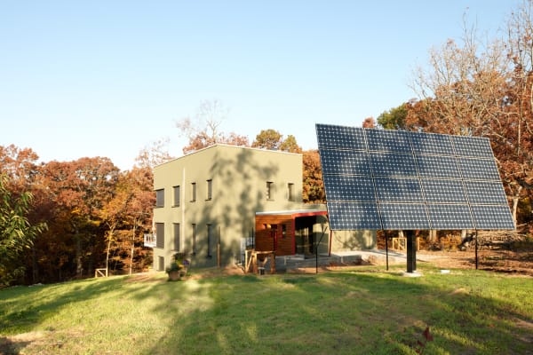 Passive House in The Woods