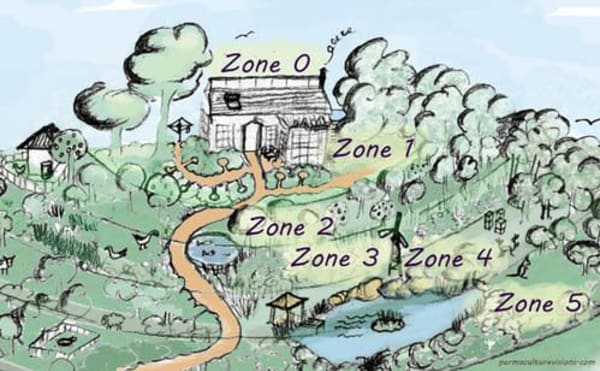 Permaculture zones