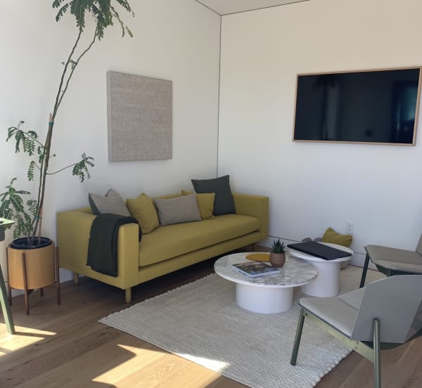 Plant Prefab Living Room