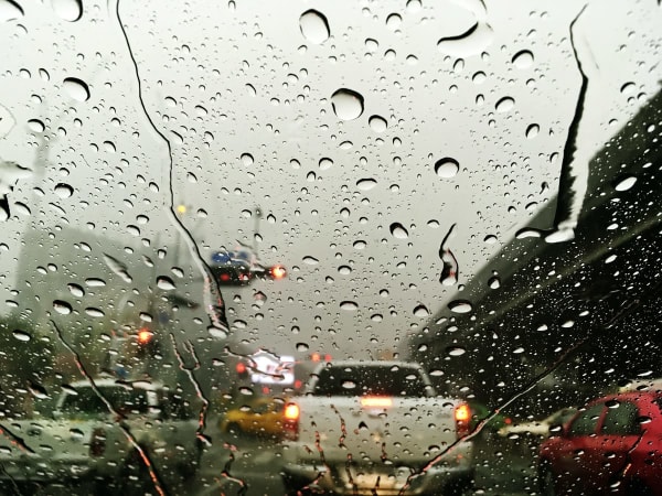 Rainy Traffic