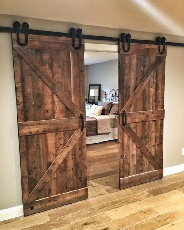 barn wood sliding doors