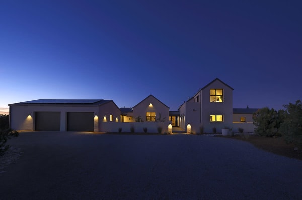 Santa Fe Property at Night