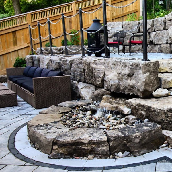 Retaining Wall Scenic Stone