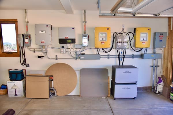 Sedona Net-Zero House Garage