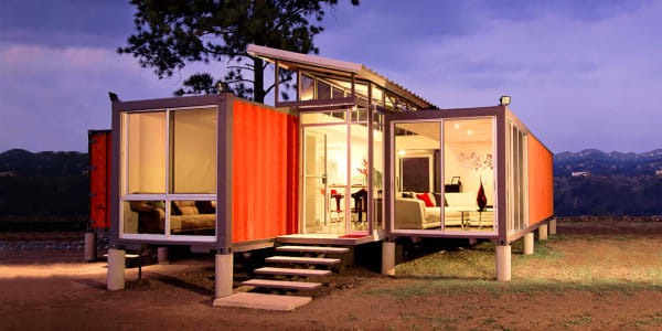 Shipping container home