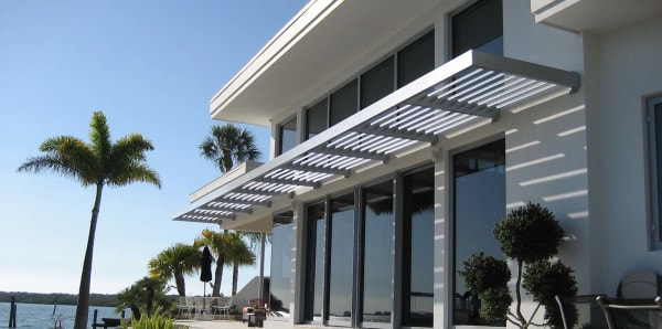 Slatted Awnings