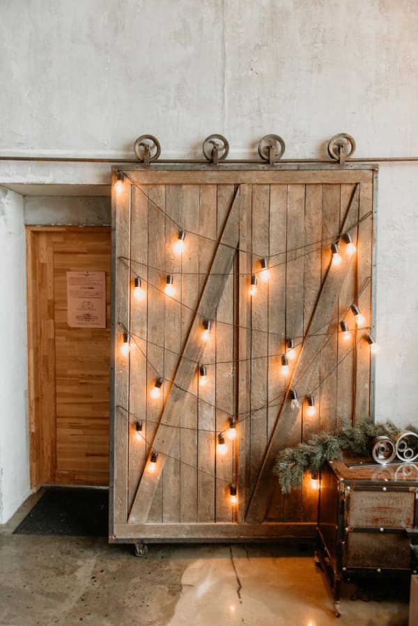 Sliding Reclaimed Barn Door
