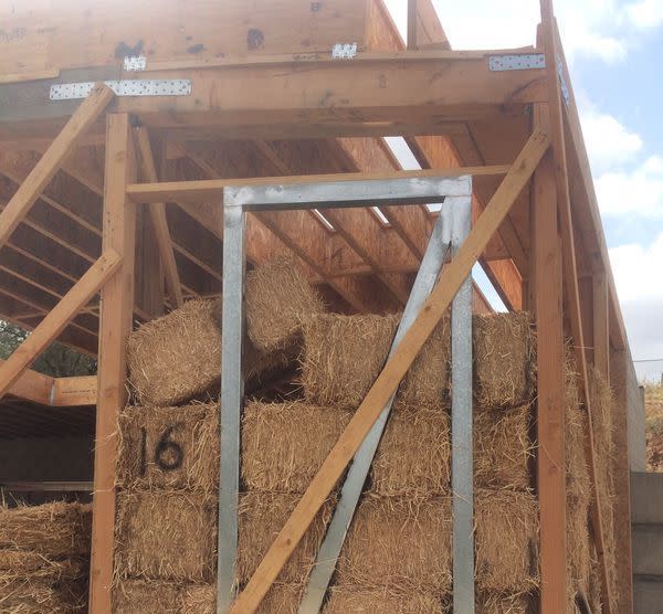 Straw Bale The Escondido Ecohouse Alliance Green Builders