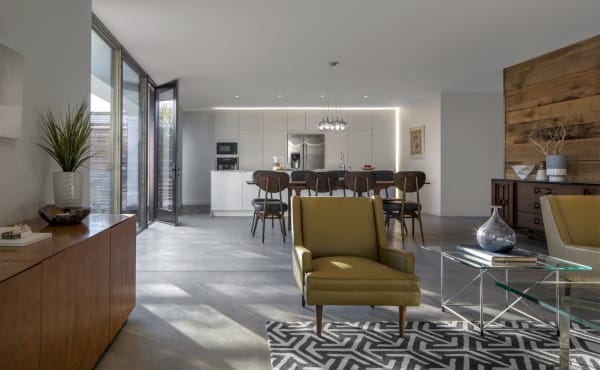 Phoenix net zero house open concept