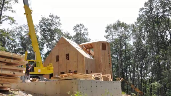 House Construction with SIPs Thermocore