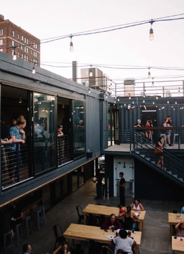 shipping container mixed-use
