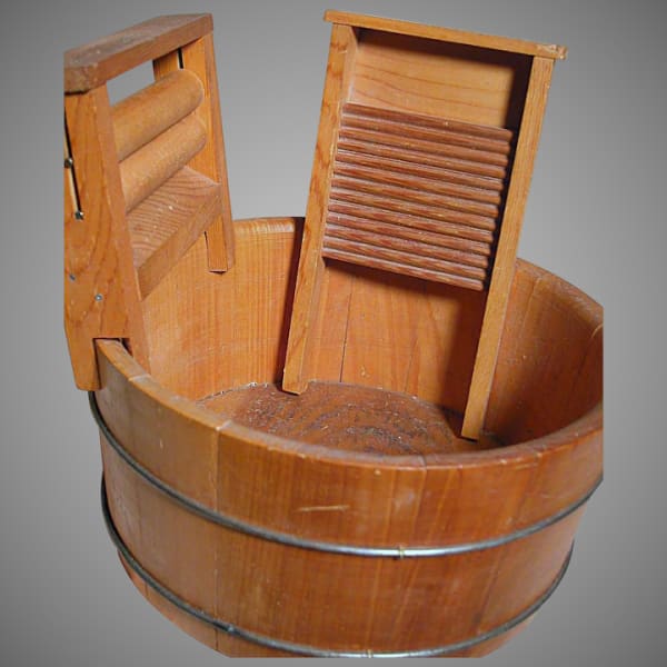 vintage wash tub wringer