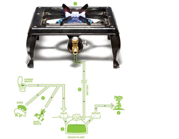 WWF Biogas Cook Stove