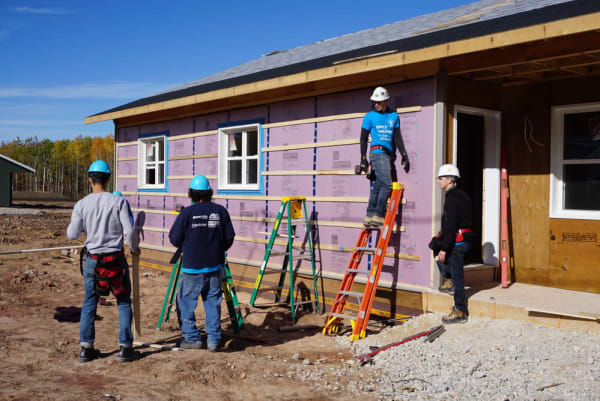 Warrior Home Under Construction