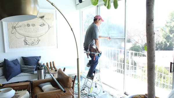 window film installation